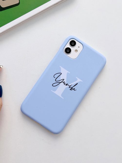 Custom Initial Slim Case Cover