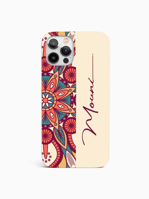 Mandala Edition Customised Name Case