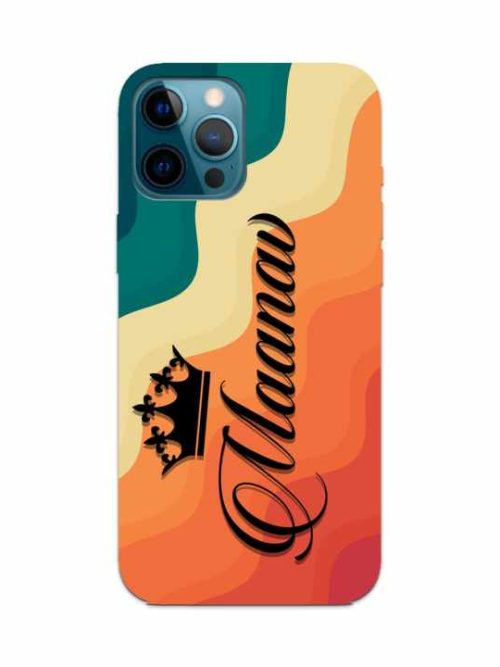 Color Waves Custom 4D Name Case