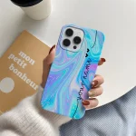 Blue Fluid Name Cover