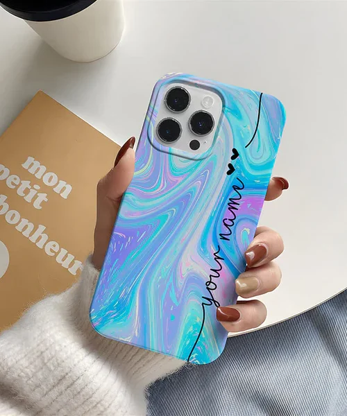 Blue Fluid Name Cover