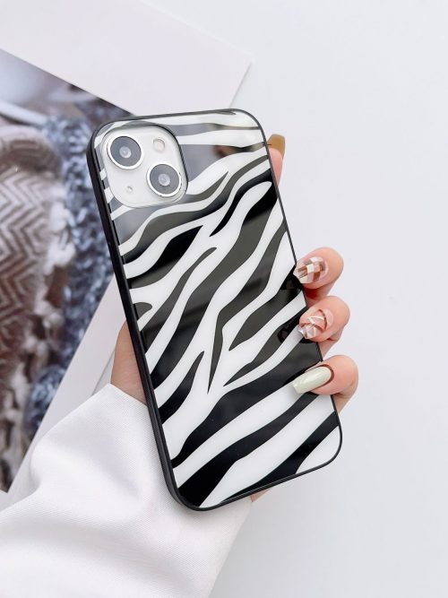 Moo Moo Pattern Glass Case Cover