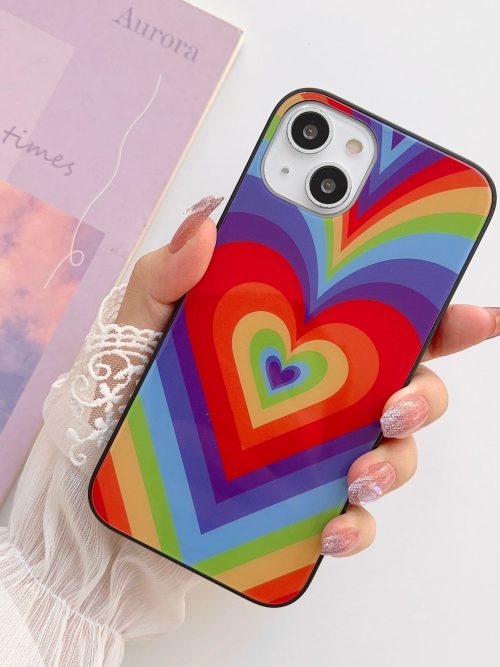 Choco Heart Glass Case
