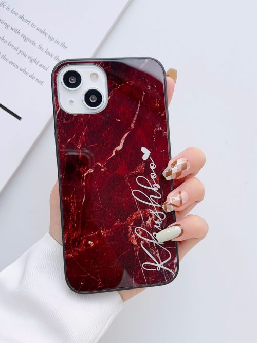 Marble Finish Customized Glass