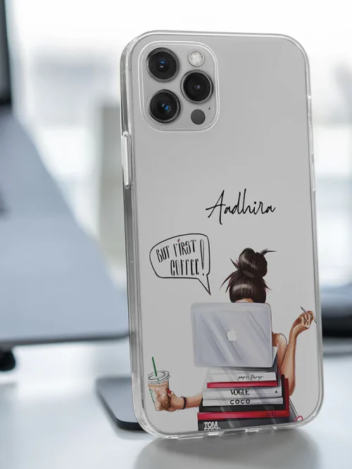 Bibliophile Transparent Silicone case