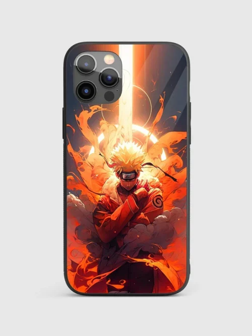Naruto Themed Glass Case