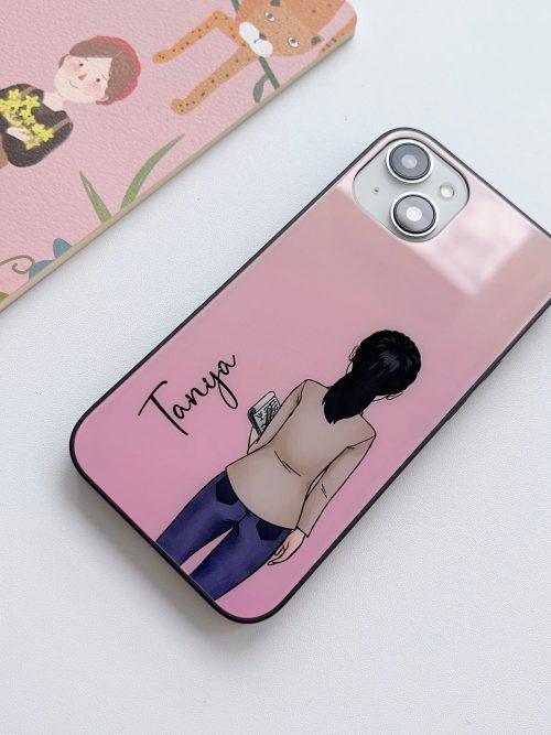 Professor Glass Case With Customised Name