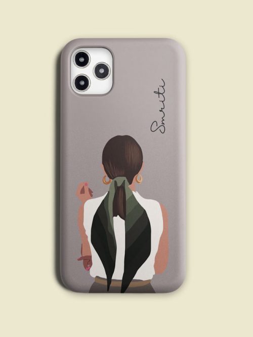 Girl Design Customised Name Case