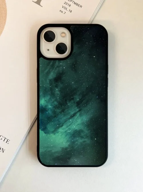 Emrald Green Space Glass Case
