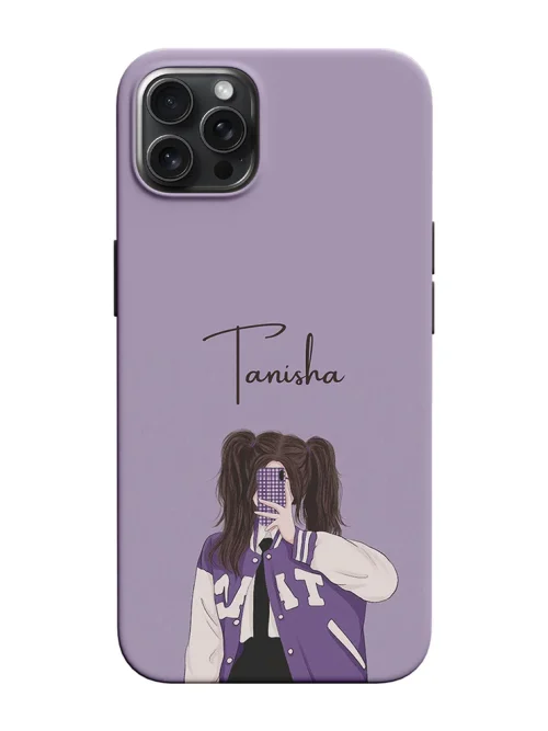 Girl Design Customised Name Case