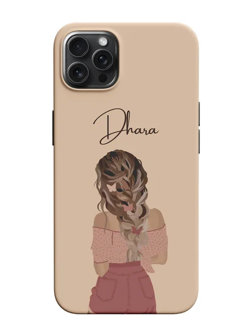 Girl Name Design Customised Hard Case