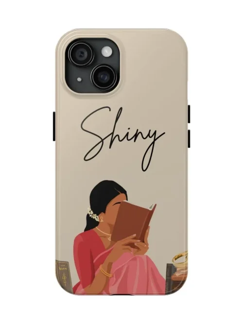 Shiny Reader Personalized Illustration Phone Case