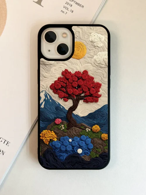 Eternal Nature Tapestry Glass Case