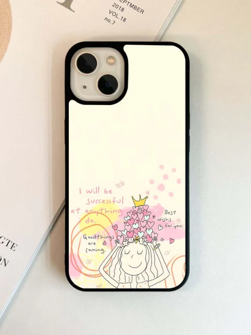 Crown of Positivity Glass Case