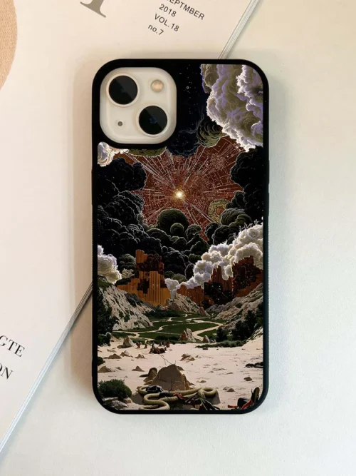 Cosmic Canyon Burst Glass Case