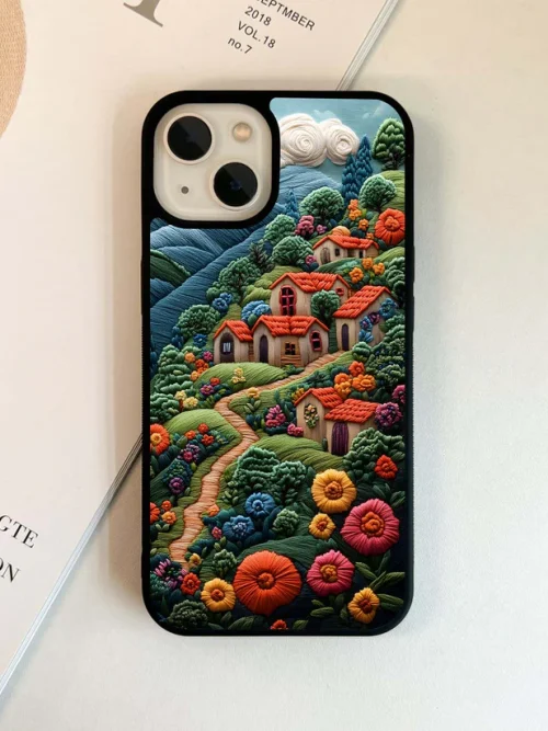Cottage Garden Path Glass Case