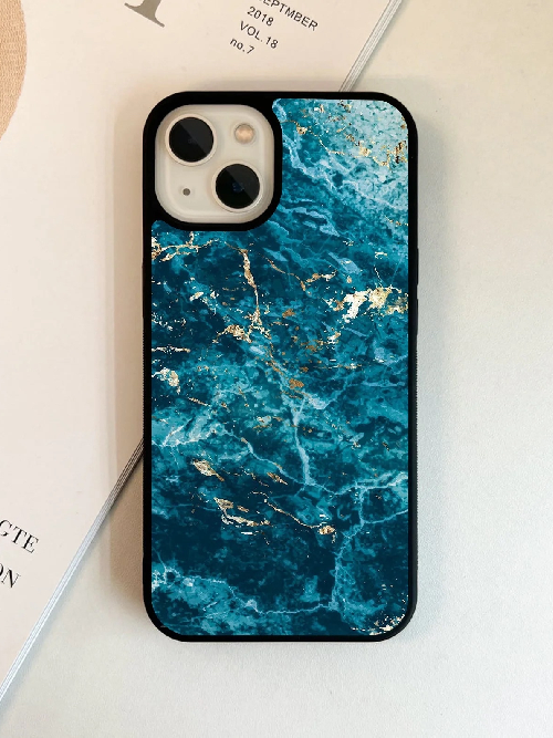 Blue Marble Pattern Case